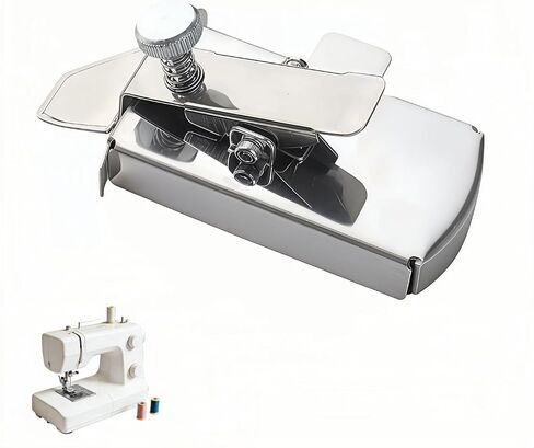 Magnetic Seam Guide for Sewing Machine with Clip, Stainless Steel Hem Guide Rail, Multi-Function Ruler Edge Locator, Universal Sewing Accessory Ruler for Precise Stitching on All Sewing Machines in Kuwait