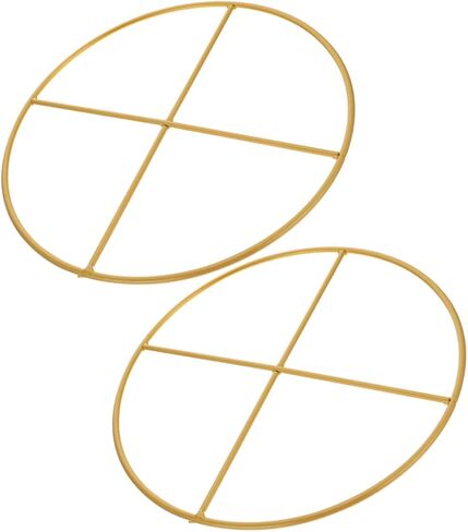 قطعتان من الحديد لأطواق الحرف اليدوية من Mobestech لأكاليل الزهور وديكور معلق على الحائط، أطواق حرفية حديدية للمشروعات الإبداعية in Kuwait