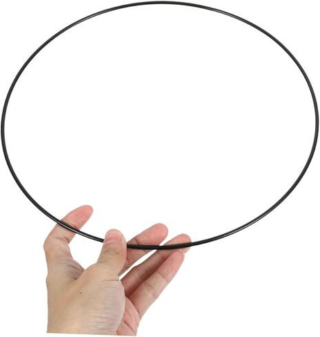 9pcs Floral Wreath Craft Hoops for Dream Catchers and Wedding Decor Includes Hoops for Versatile Floral Arrangements in Kuwait