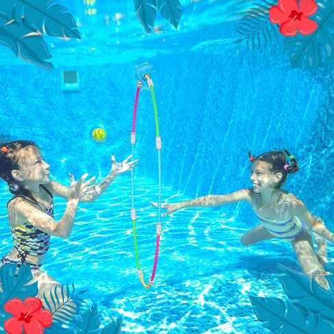 Fun Swimming Pool Toys for Kids - Diving Practice, Swim Thru Rings for Boys/Girls Ages 4-12 in Kuwait