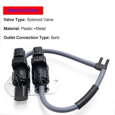 SMMS 8657A031 Clutch Control Vacuum Switch Solenoid Valve for Mitsubishi Pajero L200 L300 V43 V44 V45 K74T V73 V75 V78 Montero Xls Sport 1994-2007, Replacement OE MB937731 MB620532 in Kuwait