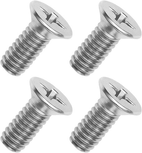4PCS Car Brake Disc Rotor Retaining Screw, Stainless Steel Front and Rear Rotor Retaining Screw Replaces 93600-06014-0H, Compatible with Accord Crosstour Clarity Insight in Kuwait