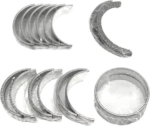 D950 Main Bearing &Con Rod Bearings &Thrust Washer For Kubota D950 D950BH D950B Engine B6100 B7200 B7200D B7200E B8200 B1750 B20 F2100 F2000 Tractors STD Bearing kit in Kuwait