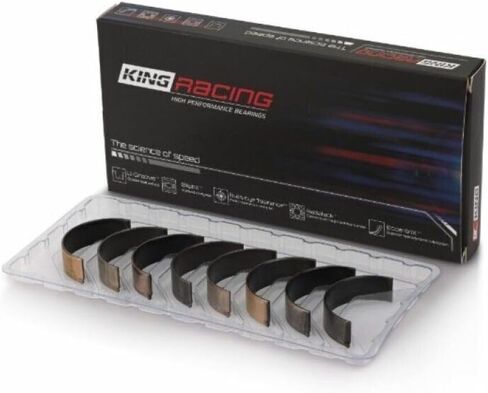 King Engine Bearings - Honda B-Series Dowel (Size STD) Performance Rod Bearing Set (CR439XPD) in Kuwait