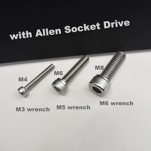 30 قطع M8x25mm 304 الفولاذ المقاوم للصدأ متري عرافة المقبس الترباس غطاء رئيس مسامير المعظم، كامل الخيوط in Kuwait