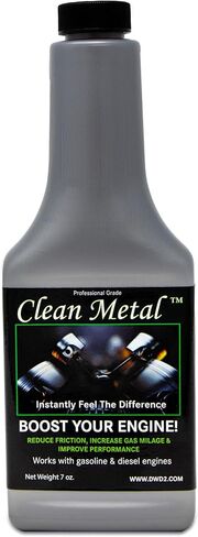 بلسم DWD2 Clean Metal™ - مادة مضافة لزيت المحرك، ومخفض الاحتكاك 7 أونصة. | مادة مضافة لزيت المحرك | تكنولوجيا النانو | خفض الحرارة والاحتكاك | تعزيز أداء المحرك | زيادة الاقتصاد في استهلاك الوقود in Kuwait