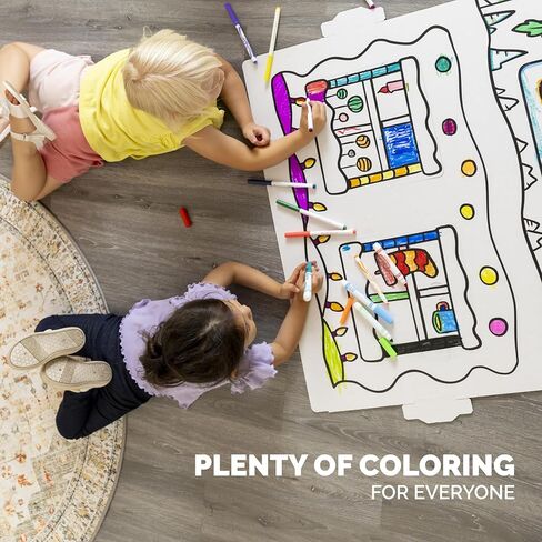 Bankers Box at Play Color in Holly Jolly Playhouse, Cardboard Playhouse and Life Size Craft Activity for Kids and Families in Kuwait