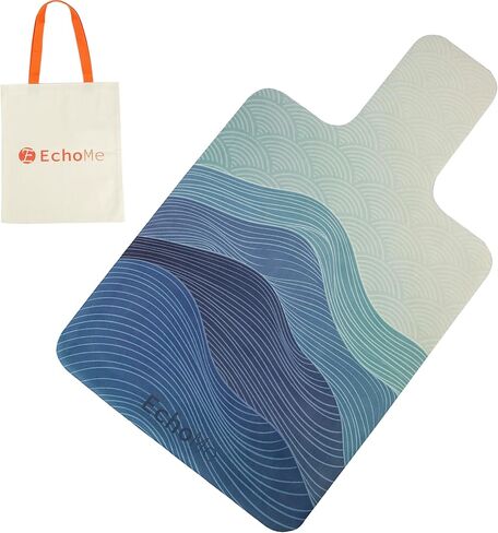 Echome Pilates Reformer Mat Towel with Shoulders, Pilates Reformer Cover with Great Grip, Easy to Wash Light Weight Portable in Saudi Arabia