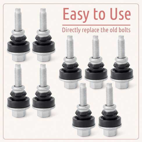 9Pcs 7L1Z-6C519-A Valve Cover Bolt Kit Replacement for Ford F150 F250 F350 Super Duty Expedition Explorer Mustang for Lincoln Navigator Mark LT, Replace 7L1Z6C519A Left Side Valve Cover in Kuwait