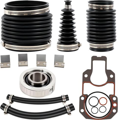 Transom Seal Repair Kit​ 803099T1 compatible with MerCruiser Alpha One Gen 2（1991 and up）Bellows Kit​ Stern Drive Maintenance Kit Replacement for Sierra 18-8206 in Kuwait