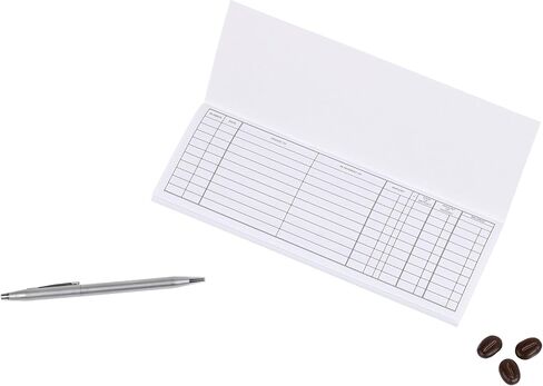 Business Check Register Book - 30 Double-Page Ledger Spreads - 8.625 x 3 Inches, with Deposit & Tax Tracking, Pocket Checkbook Transaction Log for Business Accounting, 1-Pack in Kuwait