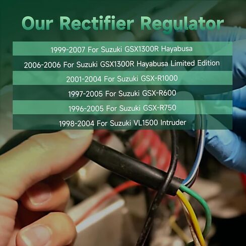 SCITOO 32800-33E00 32800-33E10 32800-33E20 32800-33E21 32800-44D10 32800-44D11 منظم المعدل الأمامي الأيسر 1999-2006 لسوزوكي GSX1300R هايابوسا 2006 لسوزوكي GSX1300R هايابوسا طبعة محدودة in Kuwait