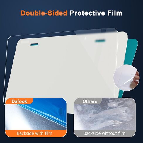 10 Pack Sublimation License Plate Blanks 6x12 Inch, 0.65mm Thick, Double-Sided Protective Film, Aluminum White Panels for DIY Custom Art & Crafts in Kuwait