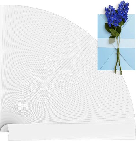 150 Pcs Vellum Jackets for 5x7 Invitations, Clear Invitation Belly Bands, Belly Bands for Wedding Invitations for Wedding Invitation Accessories, Envelopes, Decorative Card, Gift Wraps in Kuwait