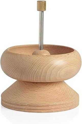 Wooden Bead Spinner 5.75 x 4.25 x 5.75 inches for Bead Jewelry Making Tool in Kuwait