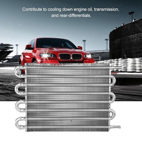 Transmission Oil Cooler, Universal Engine Oil Cooler Kit for Cars in Kuwait