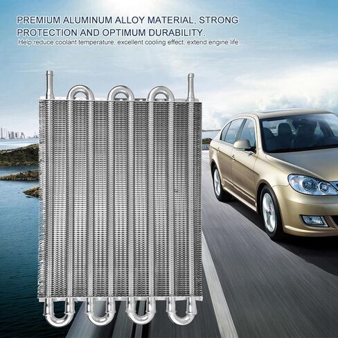 Transmission Oil Cooler, Universal Engine Oil Cooler Kit for Cars in Kuwait