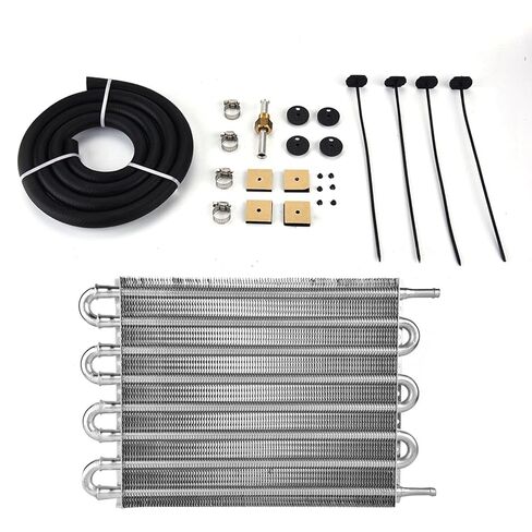 Transmission Oil Cooler, Universal Engine Oil Cooler Kit for Cars in Kuwait