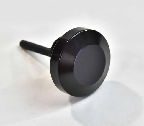 مضخة توجيه كهربائية، غطاء Dip Stick متوافق مع 1962-1999 Saginaw SBC BBC، البليت الأسود in Kuwait