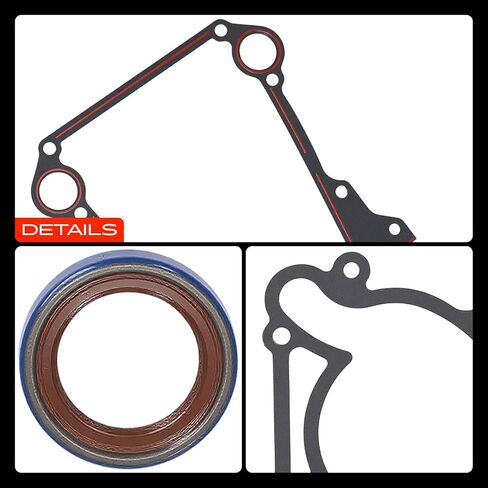 A-Premium Engine Timing Cover Gasket Set Compatible with Jeep Grand Cherokee 1997-1998 & Dodge Ram 1500/Dakota 1997-2003, Durango 1998-2003, B1500/B2500/B3500 1997-1998, Ram 1500 2500 3500 Van in Kuwait