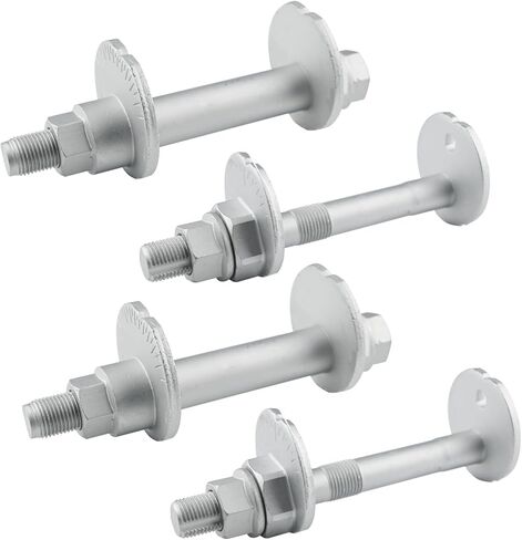 Camber Adjusting Camber Bolt Kit 48190-60040 48409-60040 Compatible with Toyota 2010-2020 4Runner,2009-2014 FJ Cruiser,2015-2019 Tacoma,Front Alignment Camber Toe Adjustment Bolts,4Pcs in Kuwait