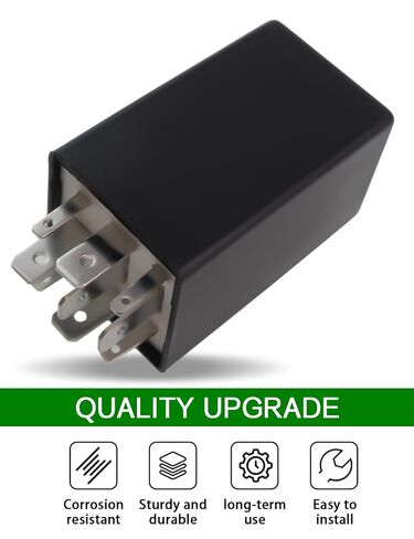 Turn Signal Flasher Relay Module 9 Pin Fit for Jeep Grand Cherokee/Chrysler Town & Country/Chrysler Voyager//Dodge Grand Caravan/Plymouth Grand Voyager Replace EFL15 EFL-15 LM519 in Kuwait