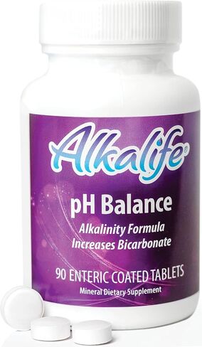 Alkalife pH Balance Tablets | The First Patented Tablets That Neutralize Acid & Balance pH for Immune Support, Peak Performance, Detox, Overall Wellness – 90 Tablets in Saudi Arabia