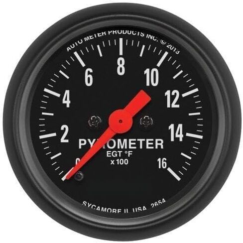 2654 Z-Series 2-1/16" Pyrometer Gauge - 0-1600 F 2654 in Kuwait
