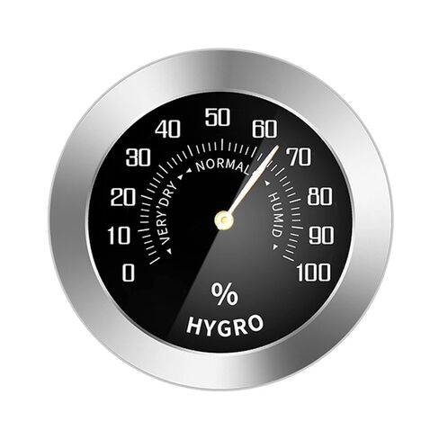 Car Thermometer/Hygrometer Type Metal Analog Mechanical Humidity Meter-Gauge Monitor Temperature Detector Car Temperature/Humidity Detector Meter Tester-Gauge Detection in Saudi Arabia