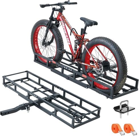 Hitch-Mount Bike Rack for Ebike Heavy-Duty - Fits 2 Electric/Fat-Tire, Fits 2" Receiver for Car SUV Truck RV Minivan in Kuwait