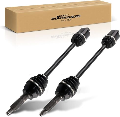 مجموعة عمود المحور الأمامي من maxpeedingrods لـ Can Am Maverick X3، X3 MAX 72 بوصة TURBO RR RS XMR SDT XRS XRC Smart Lok 2018-2025، الجانب الأيسر أو الأيمن، استبدال # 705402048 in Kuwait