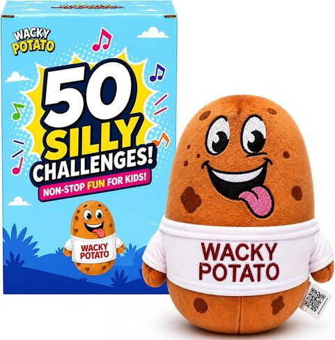 Wacky Potato - Interactive Musical Talking Passing Potato Game | 50 Silly Challenges & 15 Songs | Funny Family Party Activity for Boys & Girls | Indoor Outdoor Gift for Kids in Kuwait