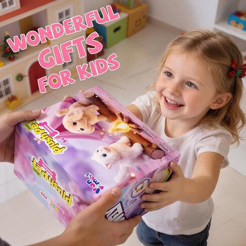 Vanvimen 17PCS Cat Toys for Kids Girls Boys,Interactive Robot Cat with Walking,Realistic Cat Toy for Toddlers 3-5 6-8,Idea Birthday Gifts for Girl Ages 3 4 5 6 7 8 Years Old in Kuwait