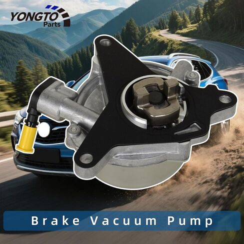 Upgraded Brake Vacuum Pump 68328357AA Compatible with Alfa Romeo Mito Giulietta, Fiat 500 500L 500X, Dodge Dart, Jeep Renegade L4 1.4L Replace OE 55221559 68120415AA 4892641AC in Kuwait