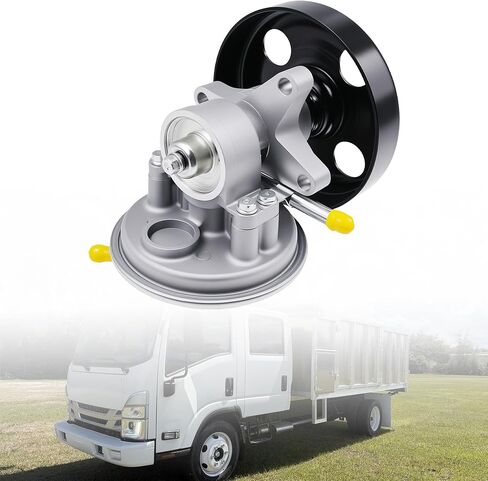 مضخة تفريغ شديدة التحمل مع بكرة متوافقة مع Isuzu NPR-HD/NPR 1995-2020، بكرة عالية القوة وتصميم مقاوم للتآكل، 3.0L-6.0L V8/L4 Fit، تحل محل OE 904-862 97241035 8972410351 in Kuwait