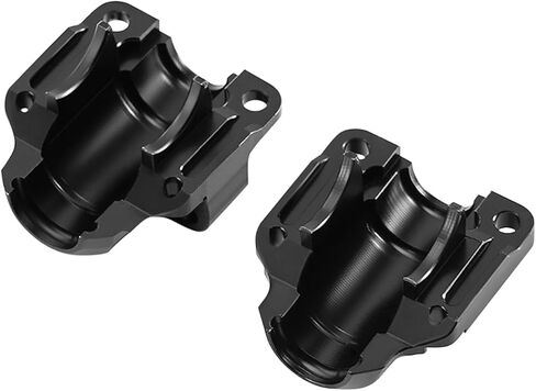 INJORA Black Coating Brass Diff Covers for 1/30 Axial SCX30 Upgrade in Kuwait