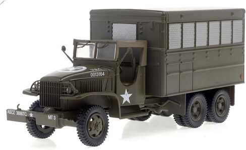 Motor city classics 1:43 Scale Military Diecast Collectible | CCKW 353 6x6 2-1/2 Ton Truck with Communications Shelter | Militaria Diecast Model 24214-41 in Kuwait