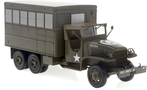 Motor city classics 1:43 Scale Military Diecast Collectible | CCKW 353 6x6 2-1/2 Ton Truck with Communications Shelter | Militaria Diecast Model 24214-41 in Kuwait