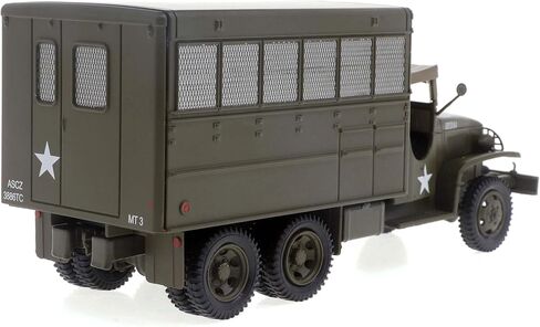 Motor city classics 1:43 Scale Military Diecast Collectible | CCKW 353 6x6 2-1/2 Ton Truck with Communications Shelter | Militaria Diecast Model 24214-41 in Kuwait