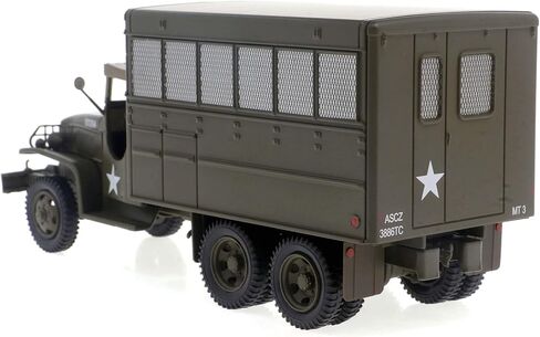 Motor city classics 1:43 Scale Military Diecast Collectible | CCKW 353 6x6 2-1/2 Ton Truck with Communications Shelter | Militaria Diecast Model 24214-41 in Kuwait