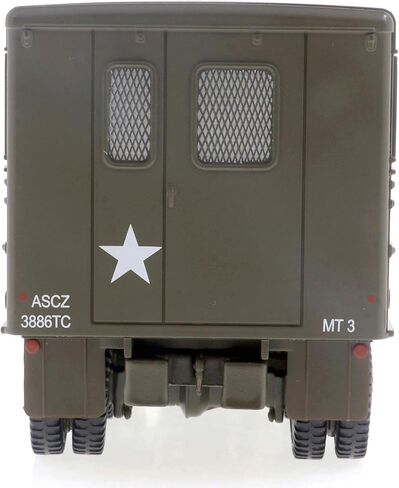 Motor city classics 1:43 Scale Military Diecast Collectible | CCKW 353 6x6 2-1/2 Ton Truck with Communications Shelter | Militaria Diecast Model 24214-41 in Kuwait