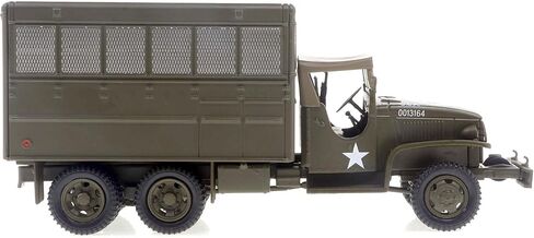 Motor city classics 1:43 Scale Military Diecast Collectible | CCKW 353 6x6 2-1/2 Ton Truck with Communications Shelter | Militaria Diecast Model 24214-41 in Kuwait
