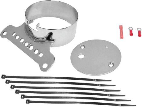 Biker's Choice Single Gauge Speedo/Tach Mount Kit (Chrome) Compatible With 96-05 HARLEY XL1200C in Kuwait