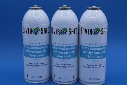 Vehicle AC Refrigerant | R134a Replacement | 3 Cans with Piercing Valve for AC Recharging in Kuwait