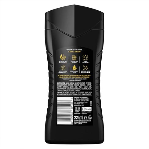 Lynx Shower Gel Africa - 225ml in Saudi Arabia