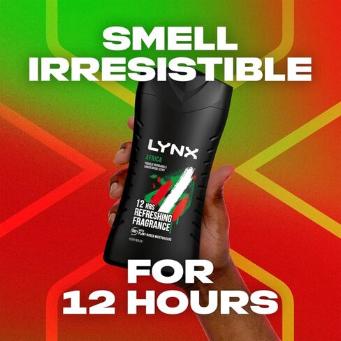 Lynx Shower Gel Africa - 225ml in Saudi Arabia