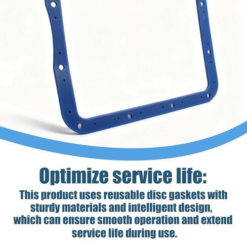 The Gearbox Oil Pan Gasket is Fits for GM Turbo 350 is Compatible with Moroso 93102 and TH350 Oil Pan Gaskets. Upgraded Steel Gasket for Better Sealing and Durability in Kuwait