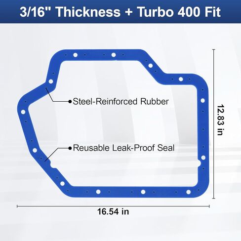 93103 حشية وعاء زيت ناقل الحركة مناسبة لـ GM Turbo 400 مع الفولاذ والمطاط، مانعة للتسرب قابلة لإعادة الاستخدام للمحترفين، لا حاجة إلى مادة مانعة للتسرب in Kuwait