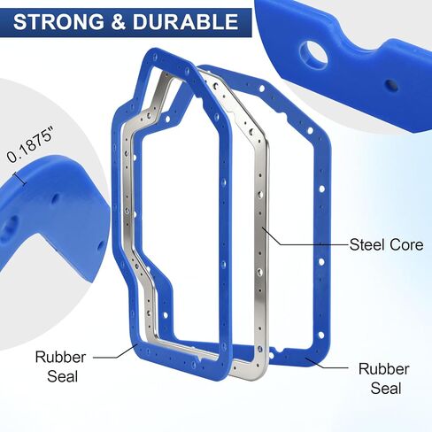 93103 حشية وعاء زيت ناقل الحركة مناسبة لـ GM Turbo 400 مع الفولاذ والمطاط، مانعة للتسرب قابلة لإعادة الاستخدام للمحترفين، لا حاجة إلى مادة مانعة للتسرب in Kuwait
