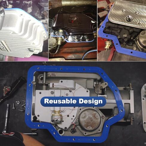 93103 حشية وعاء زيت ناقل الحركة مناسبة لـ GM Turbo 400 مع الفولاذ والمطاط، مانعة للتسرب قابلة لإعادة الاستخدام للمحترفين، لا حاجة إلى مادة مانعة للتسرب in Kuwait